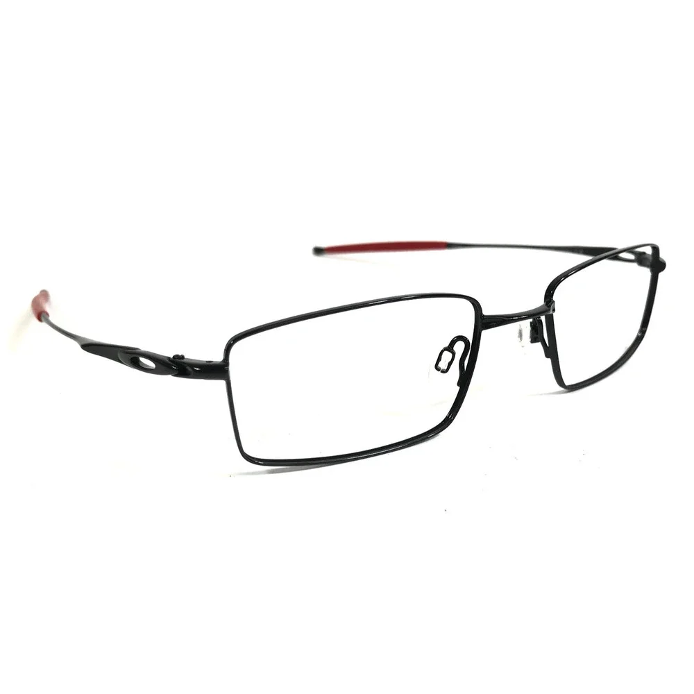 Oakley Eyeglasses Frames Spinner OX3136-0751 Polished Black Wire Rim 51-19-140